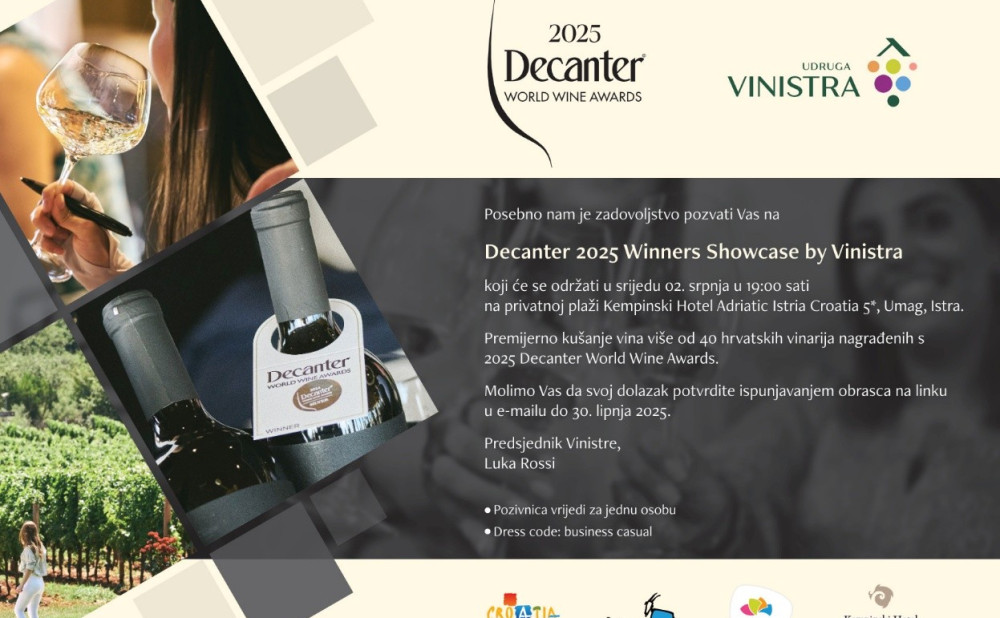Vinistra Decanter 2025.