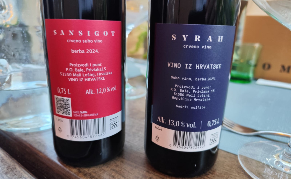 Komadina vina kontraetikete