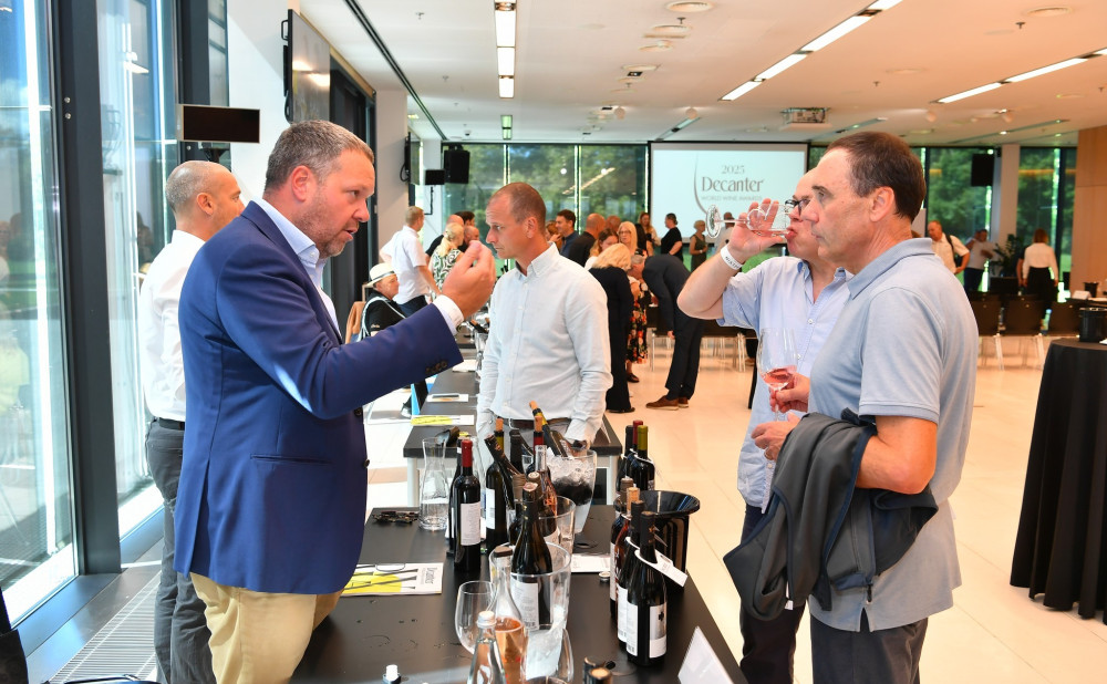 Slovenija Decanter 2025. štand