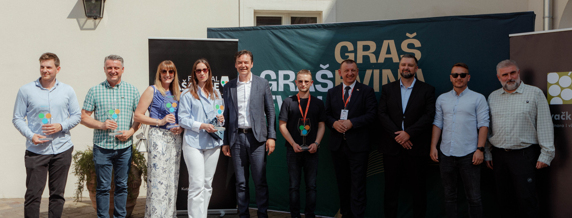 Salon graševine u Dvorcu Kutjevo! Velike zlatne diplome vinarijama Galić, Krauthaker i Kutjevo