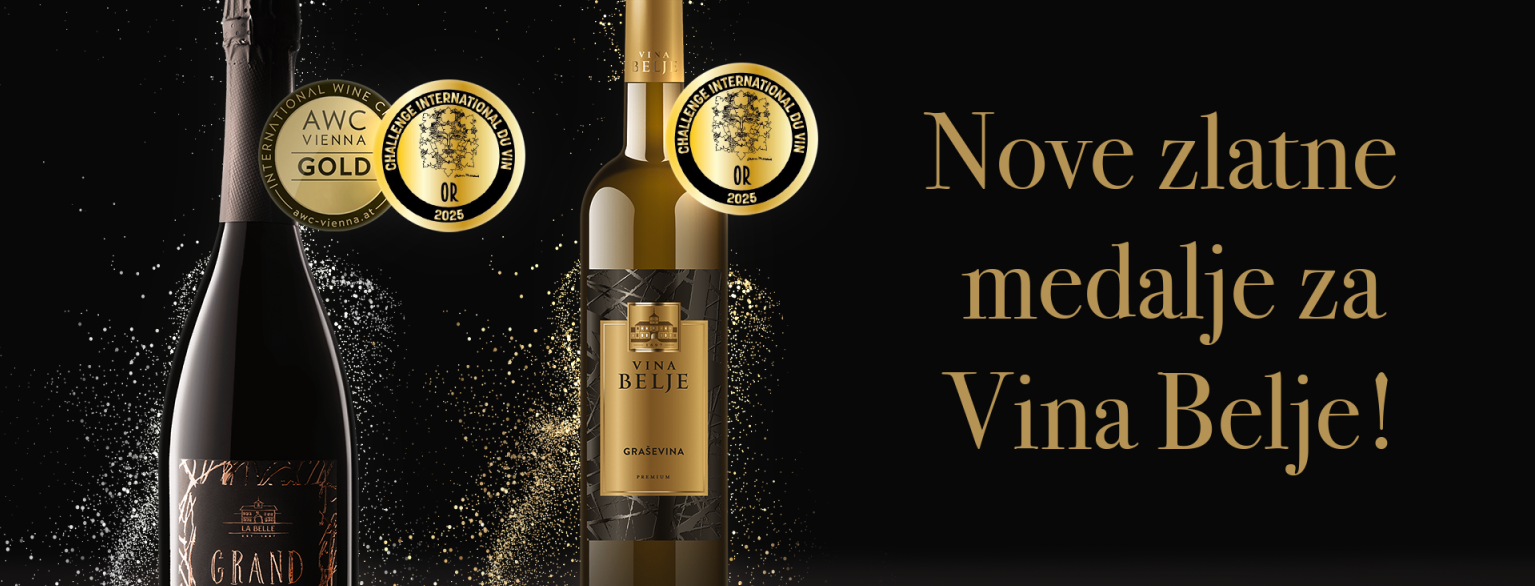 Nova zlata za Graševinu premium 2024. i La Belle Grand Vina Belje